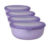 Mepal - Bol Multifonction Cirqula Rond - Boîte Conservation Alimentaire avec Couvercle - Convient comme Boîte de Hermétique pour le Réfrigérateur, Micro-ondes & Congélateur - 1250 ml - Vivid lilac