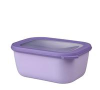 Mepal - Bol Multifonction Rectangulaire - Boîte Conservation Alimentaire avec Couvercle - Convient comme Boîte de Hermétique pour le Réfrigérateur, Micro-ondes & Congélateur - 1500 ml - Vivid lilac