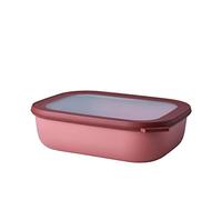 Mepal - Bol Multifonction Rectangulaire - Boîte Conservation Alimentaire avec Couvercle - Convient comme Boîte de Hermétique pour le Réfrigérateur, Micro-ondes & Congélateur - 2000 ml - Vivid mauve
