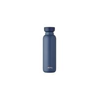 Mepal - Bouteille Isotherme Ellipse - Bouteille Isotherme à Double Paroi - Bouteille à Boire en Déplacement - 12 Heures Chaudes et 24 Heures Froides - Acier Inoxydable - 500 ML - Nordic Denim