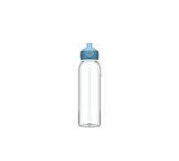 Mepal - Bouteille Pop-up Campus - Gourde Étanche pour L'école et les Déplacements - Bouteille Transparente - Réutilisable - Sans BPA et Lavable au Lave-vaisselle - 500 ml - Cool blue