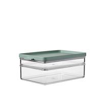 Mepal - Conteneur à Petit-déjeuner Duo Omnia - Boîte Conservation 2 Couches pour Conserver Produits Alimentaires - Boîtes Empilables pour Organisation de la Cuisine - 500 ml et 1200 ml - Nordic sage