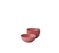 Mepal - Coupelle 4 pièces Silueta - Lavable au lave-vaisselle et résistant au micro-ondes - Plat de service - Plats à tapas - Vaisselle - 250 ml - Vivid mauve