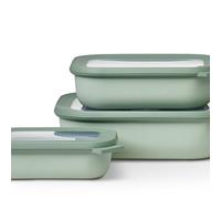 Set de 3 bols rectangulaires Cirqula Nordic Sage 500ml, 1000ml, 2000ml Mepal