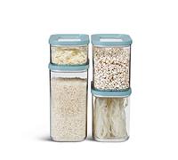 Mepal - Ensemble de 4 Boîte Conservation Alimentaire Modula - Boîte Cuisine avec Couvercle - Rangement Cuisine - Empilable & Hermétiques - 2 x 1000 ml, 1x 1500 ml & 1 x 425 ml - Nordic Green