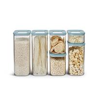Mepal - Ensemble de 6 Boîte Conservation Alimentaire Modula - Boîte Cuisine avec Couvercle - Rangement Cuisine - Empilable & Hermétiques - 2x 2000 ml, 2x 1000 ml, 1x 1500 ml & 1x 425 ml - Nordic Green