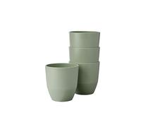 Mepal - Goblet 4 pièces Silueta - Tasse à thé et à café - Lavable au lave-vaisselle et résistant au micro-ondes - Vaisselle - 200 ml - Nordic sage