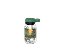 Mepal - Gourde avec paille Campus - Bouchon à Vis avec Poignée - Fermeture Hygiénique - Gourde avec Paille - Étanche et Lavable au Lave-Vaisselle - 450 ml - Dino