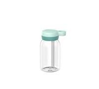 Mepal - Gourde avec paille Campus - Bouchon à Vis avec Poignée - Fermeture Hygiénique - Gourde avec Paille - Étanche et Lavable au Lave-Vaisselle - 450 ml - Cool mint
