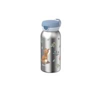 Mepal - Gourde en inox avec bouchon à clapet Campus - Bouchon s'ouvre à une pression - Compatible avec Boissons Gazeuses - Étanche - Lavable au Lave-Vaisselle - 600 ml - Forest Friends