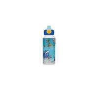 Mepal - Gourde pop-up Campus - Bouteille d'eau - Bouteille anti-fuite pour l'école - Réutilisable - Sans BPA et passe au lave-vaisselle - 400 ml - Océan tropical
