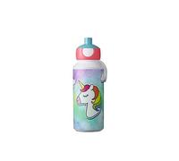Mepal - Gourde Pop-up Campus - Bouteille d'eau réutilisable sans BPA - passe au lave-vaisselle - 400 ml - Licorne
