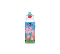 Mepal Gourde pop-up Campus - Bouteille d'eau réutilisable - Sans BPA - Passe au lave-vaisselle - 400 ml - Peppa Pig