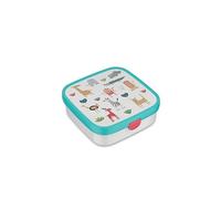 Rosti Mepal Boîte à déjeuner Campus – 2 boîtes étanches + fourchette – 2x200+1250 ml Animal Friends