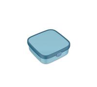 Mepal - Grande Boîte à Déjeuner Campus - Lunch Box Bento pour Enfants - Comprend 2 Boîtes à Bento étanches & une Fourchette - Boîtes à Bento vont au Micro-ondes - 2x 200 + 1250 ml - Cool blue