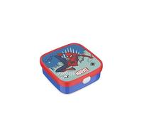 Mepal - Grande Boîte à Déjeuner Campus - Lunch Box Bento pour Enfants - Comprend 2 Boîtes à Bento étanches & une Fourchette - Boîtes à Bento vont au Micro-ondes - 2x 200 + 1250 ml - Spiderman