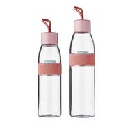 Mepal Lot de 2 gourdes Ellipse Vivid Mauve - Contenance de 500 et 700 ml - Convient également pour les boissons gazeuses - Matériau incassable - Anti-fuite - Passe au lave-vaisselle