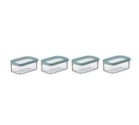 Mepal Modula Lot de 4 boîtes de conservation de 425 ml vertes / Nordic Green idéales pour la conservation des aliments secs