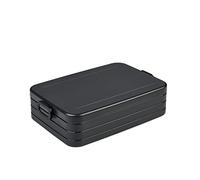 Mepal - Panier-Repas Take a Break Large - Boîte à Déjeuner en Déplacement - Pour 4 Sandwiches ou 8 Tranches de Pain - Lavable au Lave-Vaisselle - 1500 ml - Nordic Black,