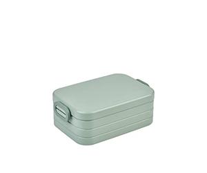 Mepal - Panier-Repas Take a Break Midi - Boîte à Déjeuner en Déplacement - Pour 2 Sandwiches ou 4 Tranches de Pain - Lavable au Lave-Vaisselle - 900 ml - Noridc Sage