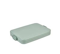 Mepal - Panier-Repas Take A Break Plate - Idéale pour le Sac à Dos ou le Sac d'Ordinateur Portable - Boîte à Déjeuner pour 2 Sandwichs ou 4 Tranches de Pain - 800 ml - Nordic Sage,