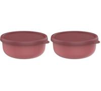 Mepal - Récipient pour micro-ondes Lumina - Boîte hermétique alimentaire avec couvercle pour frigo, congélateur, four vapeur, micro-ondes et lave-vaisselle - Bol de service - 750 ml - Vivid mauve