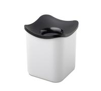 Mepal Rosti 108552030600 Cube Poubelle de Table Mélamine Blanc 12 x 12 x 13,6 cm