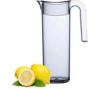 Rosti Mepal – Pichet Flow en SAN transparent 1,5 L (17,9×10,8×29 cm)