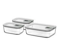 Mepal set glass easyclip 3 pcs (2x700 + 1500) - nordic sage