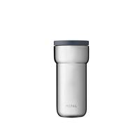 Mepal - Tasse Isotherme Ellipse - 4 Heures Chaudes et 8 Heures Froides - Tasse à Emporter - Convient comme Tasse à Thé et à Café - S'adapte à tous les Porte-Gobelets - 375 ml - Natural Brushed