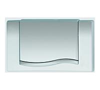 MEPAwave pour A21 / E21 plaque de rinçage 420305 marche / arrêt, Matt Chrome