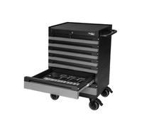 Mephisto Chariot à outils Mono Industrial Line | Chariot d'atelier avec 7 tiroirs et kit d'outils de 266 pièces