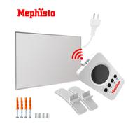 Mephisto Chauffage Infrarouge Mural 300W-1200W avec Thermostat WIFI Blanc