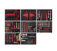 Mephisto Set D’Inserts Pour Chariot Outils Avec 8 Inserts CRV