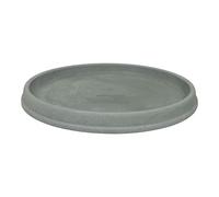 MePla Dessous de Plats Roma - Rond - Résistant aux Intempéries - Résistant Aux UV Caboteurs Floraux - ø54 - Gris