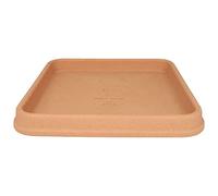 MePla Dessous de Plats Venezia - Carré - Résistant aux Intempéries - Résistant Aux UV Caboteurs Floraux - 50x50 - Terracotta