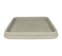 MePla Dessous de Plats Venezia - Carré - Résistant aux Intempéries - Résistant Aux UV Caboteurs Floraux - 58x58 - Gris