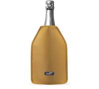 Mercati - WD Lifestyle - Rafraîchisseur Souple pour Bouteille de vin en Gel - Doré - 15 x 2 x 17 cm