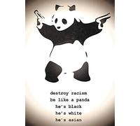 Merchandise - Destroy Racism Poster Panda [Import] [Kitchen] Merchandise