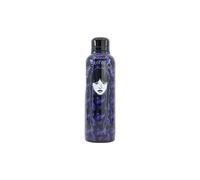 Stor Mercredi Gourde isotherme en acier inoxydable noir et violet - 515 ml