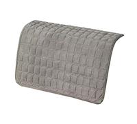 MeRcri Canapé Housse D'accoudoir, Couvre Canapé 50 x 50 cm 55 x 55 cm，Housse de Protection pour Appuie-Tête de Chaise Inclinable (Color : Light Grey, Size : 70X70CM/28X28IN)