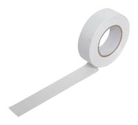 Mercury Ruban Isolant électrique de 20 m - Adhésif PVC Puissant | Résistant à l'eau et Ignifuge | Approuvé BS | Utilisation Professionnelle et Bricolage | Blanc