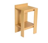 Table de chevet Hubsch Interior Merge Beige 42x37x70 cm