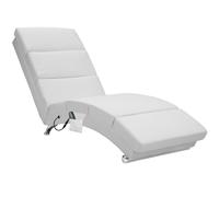 Méridienne London Chaise de relaxation ergonomique Fonction de massage chauffage