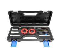 MERIGLARE 39 Pièces Mini Jeu Douilles Complet | Compact, Coffret Douilles et Embouts, Portable, Outillage, pour Espaces Restreints, Voiture, Mécaniciens
