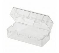 MERIGLARE Boîtier Étanche Extérieur Prise Coffret Électrique Boîte de Connexion Coque Isolante Ignifuge avec Ouverture pour Câble et Fermeture Sécurisée, Transparent