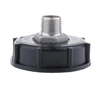 MERIGLARE Bouchon de Tuyau Adaptateur de Réservoir d'eau IBC 1000L Filetage Grossier 1/2