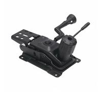MERIGLARE Chaise Plaque Robuste Ergonomique Mécanisme Inclinable Commande Simple Remplacement Installation Pratique Adaptée au Bureau Maison Zone de Travail, Base Coulissante 4 Vitesses