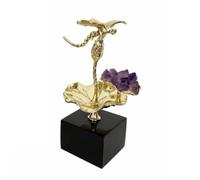 MERIGLARE Figurine So Clean Marbre Moderne | Design Compact sur Piédestal, Ornement Table, Figurine Socle Rectangulaire, pr Bibliothèque, Style D