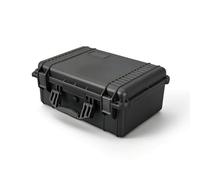 MERIGLARE Portable Rangement Étui Mallette Boîte Coffret Boîtier Rigide Étanche à la Poussière Couvercle à Charnière et Verrouillage Ferme Format Compact à, 503